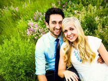 Kyrsti & Alex’s Spring Red Butte Gardens Engagement Photographed by Utah Wedding Photographers James Erick Photography Utah
