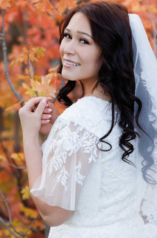 Aimee and Andrew’s Fall Tibble Fork Bride and Groom Session 8