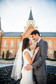Fall Provo City Center Temple Wedding: Emily & Jonathan by Utah Wedding Photographer James Erick Photography Utah