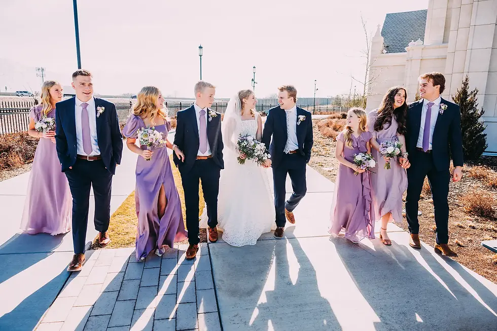 Taylorsville Utah Temple wedding by Utah Wedding Photographers James Erick Photography Utah