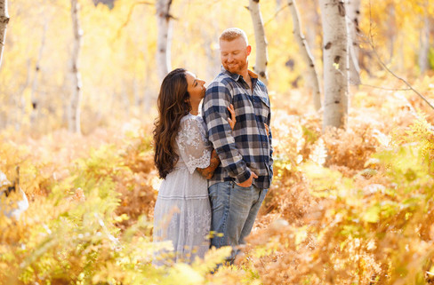 Maritza & Ryan’s Fall Engagement Session on the Alpine Loop by Utah Wedding Photographer James Erick Photography Utah