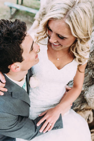 Spring Wheeler Farm Bride and Groom Session Mckenna & Adam by Utah Wedding Photographers James Erick Photography Utah