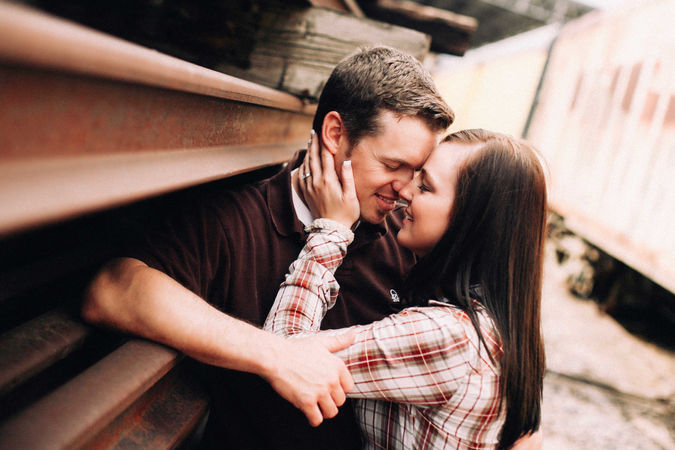 Ogden Union Station Engagement with Erika & Branden by Utah Wedding Photographer James Erick Photography Utah