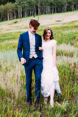 Summer Silverlake Flats Bride and Groom Session with Megan & Logan by Utah Wedding Photographers James Erick Photography Utah