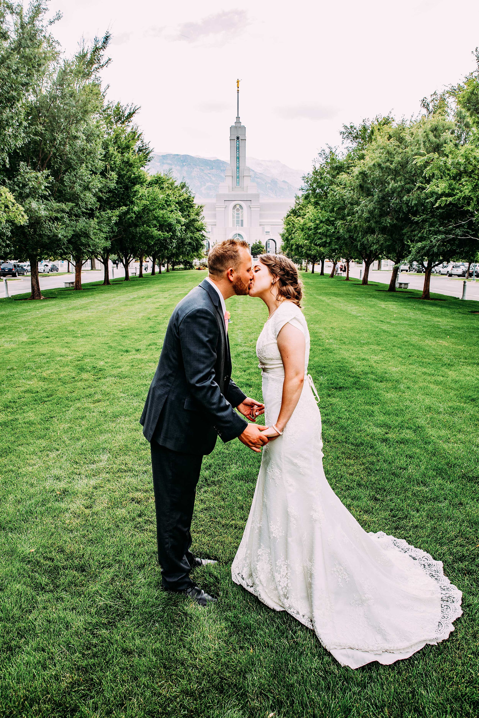 Summer Timpanogos Temple Wedding with Celeste & Payton by Utah Wedding Photographers JEPU