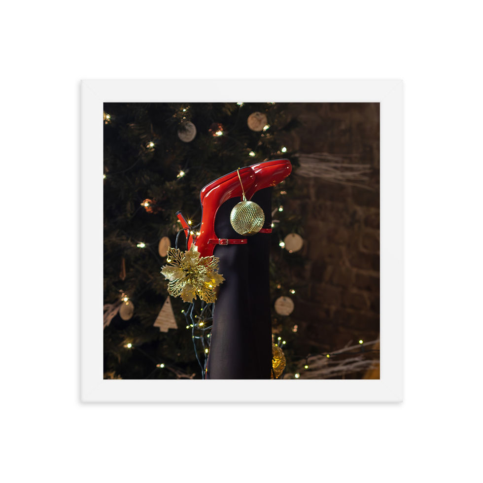 Miniatura: Santa Baby Framed poster