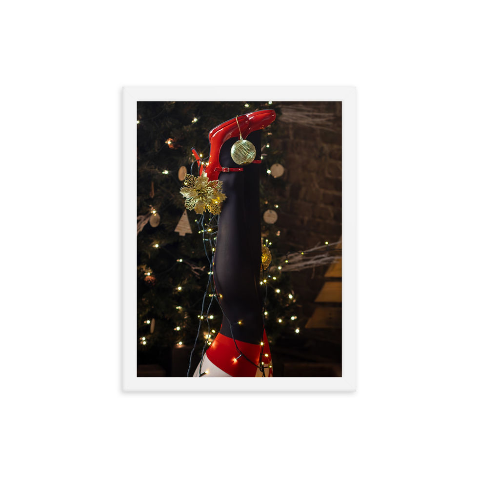 Miniatura: Santa Baby Framed poster