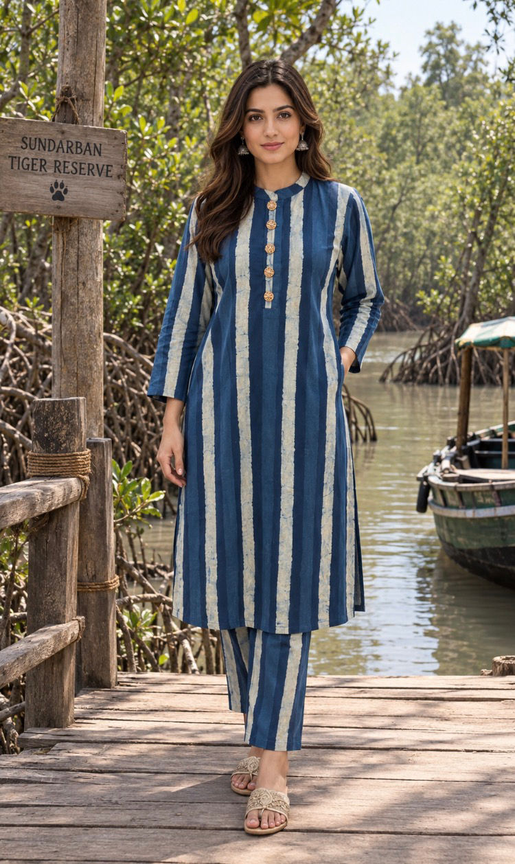 Indigo Co Ord
