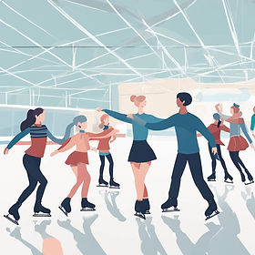 Figure skating, class, multiple students, ice rink.jpg