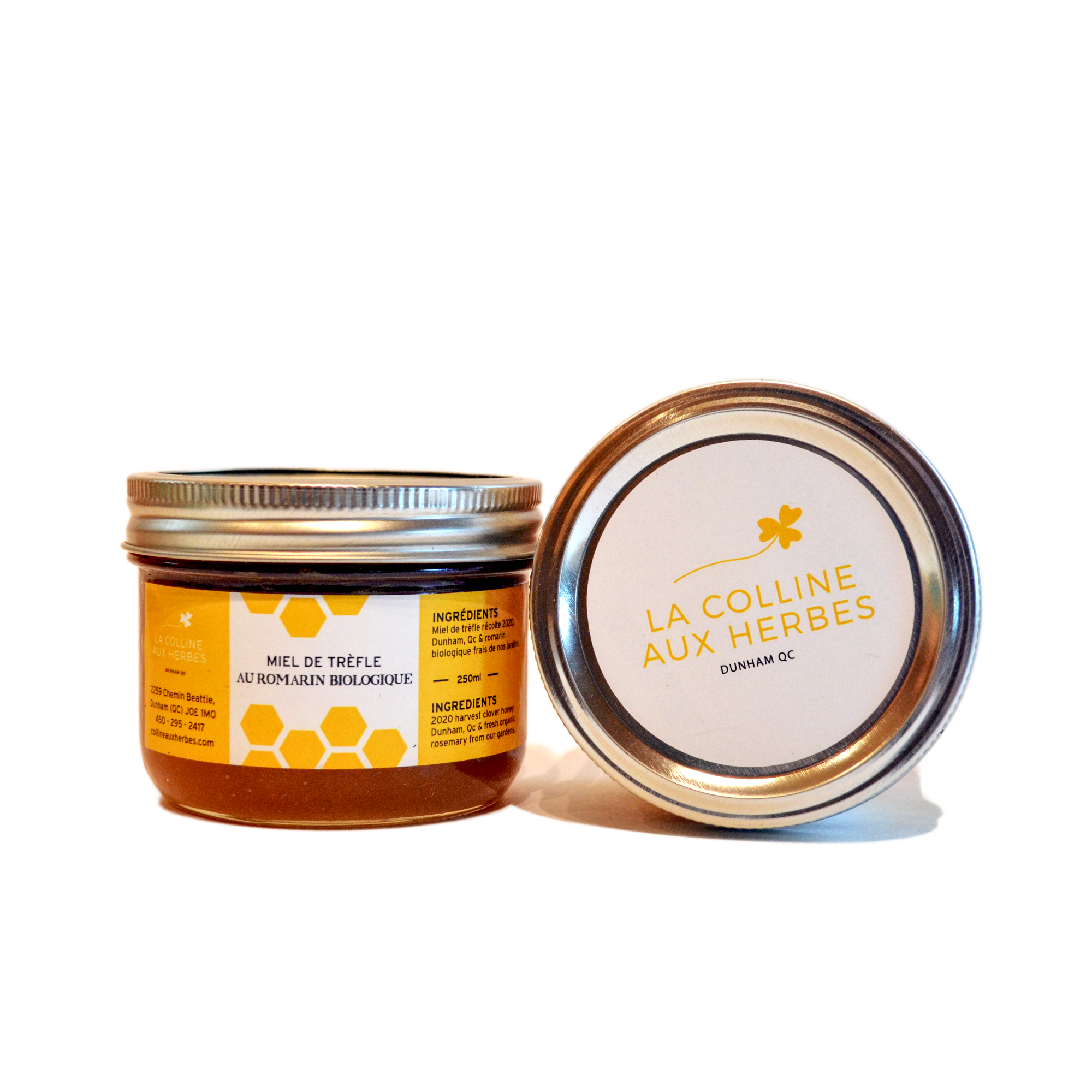 Miel infusé au romarin