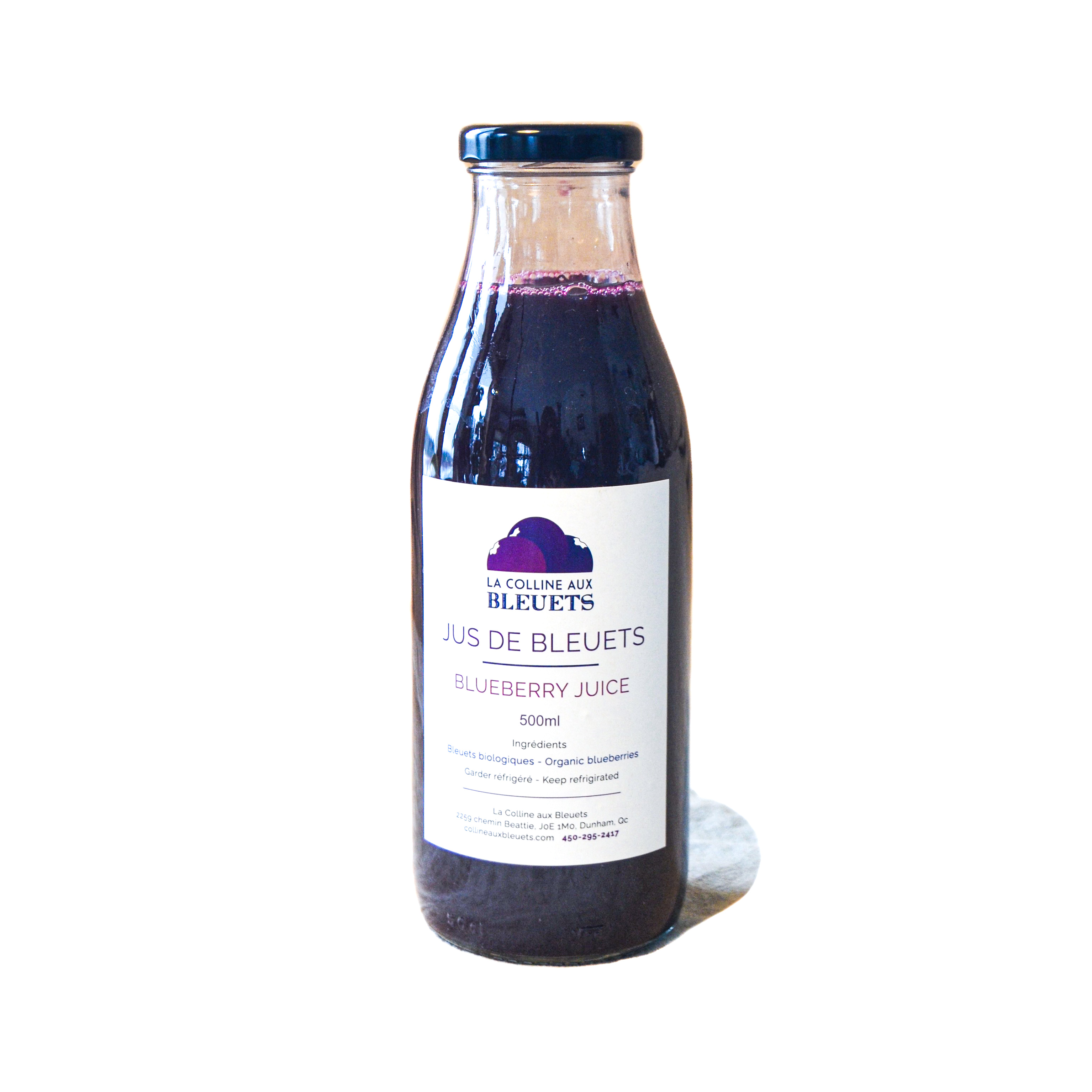 Jus de bleuets