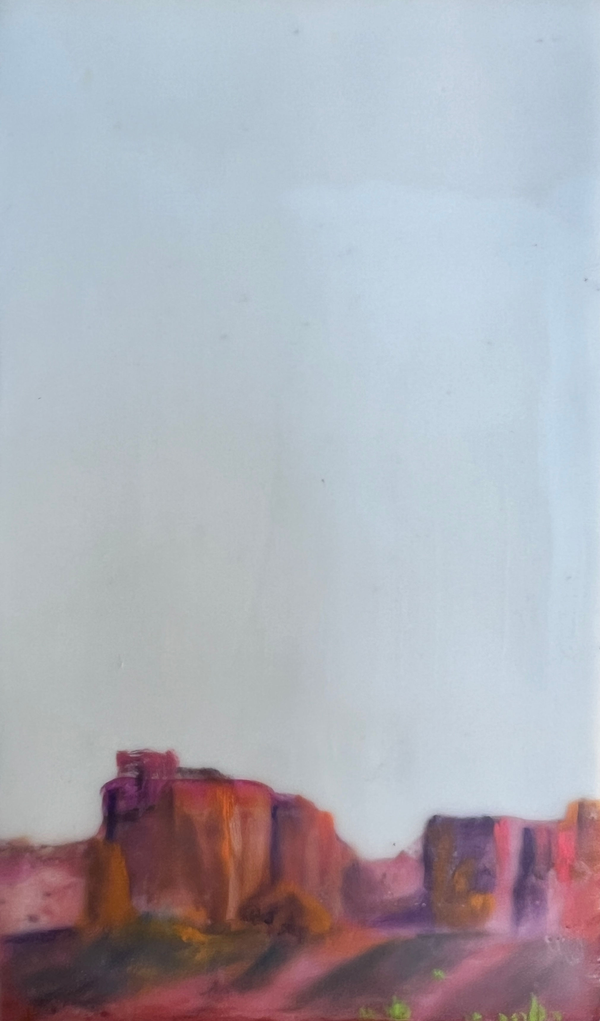 Abstract Encaustic Mini VI