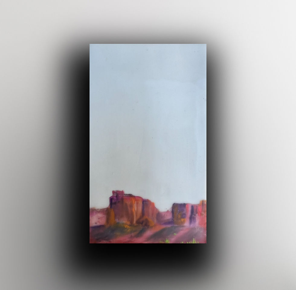 Thumbnail: Abstract Encaustic Mini VI