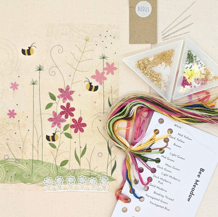 Thumbnail: Printed Fabric and threads, part of the kit