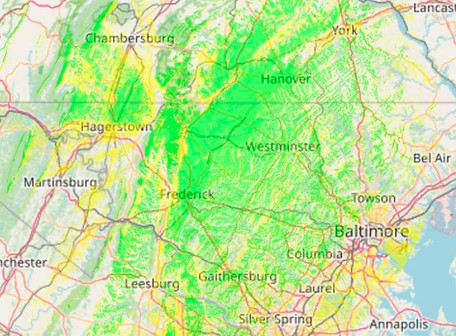 Thurmont 700 Coverage Plot