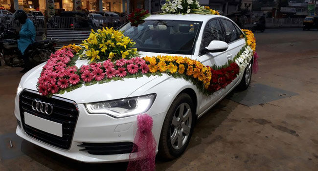 Rent Audi in Bangalore for Wedding - Lavish Cabs Contact : +9199167 77769