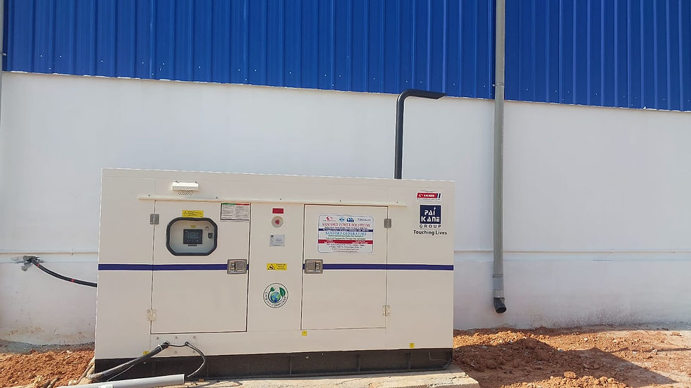 60 KVA DG Set Installation in Devanahalli – Sanford Power Solutions