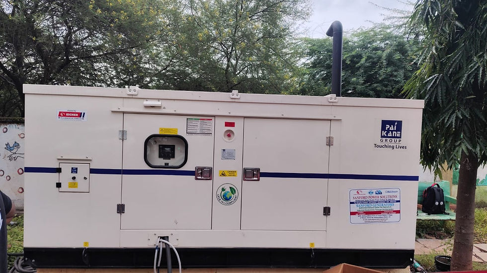 82.5 KVA diesel generator set Bidar – Sanford Power Solutions