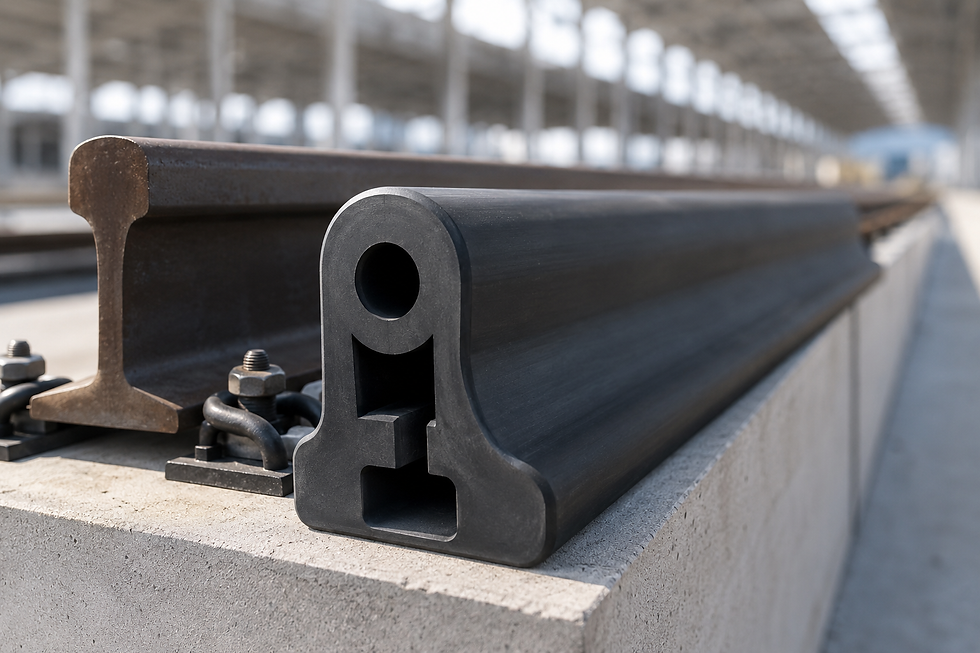 EPDM Rubber Rail Guard Manufacturer – Shakti Rubber Products