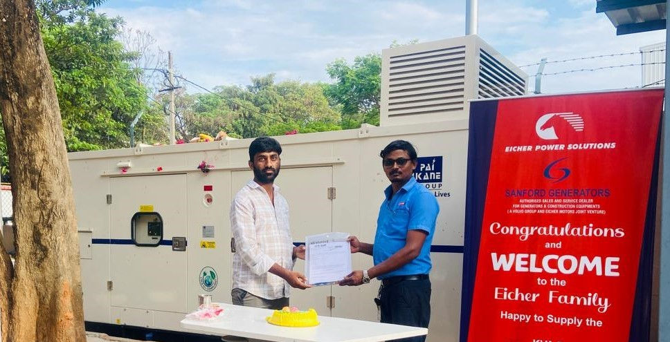 125 kVA DG Set Supplied and Installed in Bangalore – Sanford Power Solutions