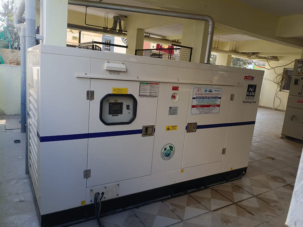 82.5 KVA DG Set Installation Rajankunte – Sanford Power Solutions