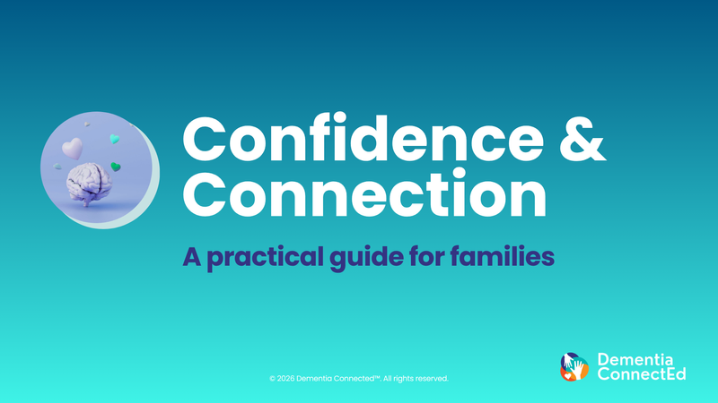Video lesson on Understanding Dementia to support families