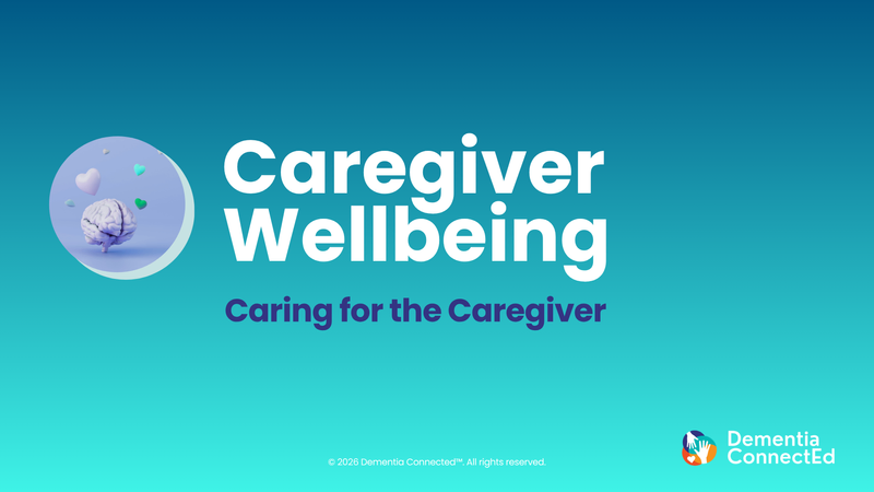 Video lesson on Understanding Dementia to support families