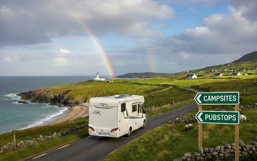 Campsites and Pubstops in Ireland