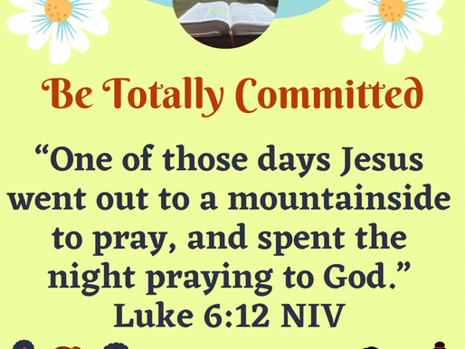 July 7th, 2023~ Spend Alone Time With God✨