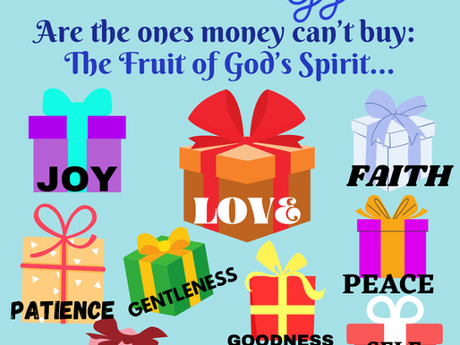 September 1st, 2025~Become Mature in Christ; Walk in All 9 of the Fruit of His Spirit✨