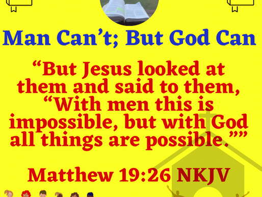 November 20th, 2025~Nothing Is Impossible For God✨