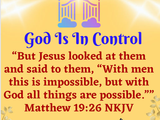 August 7th, 2024~With God~ It Is Possible✨