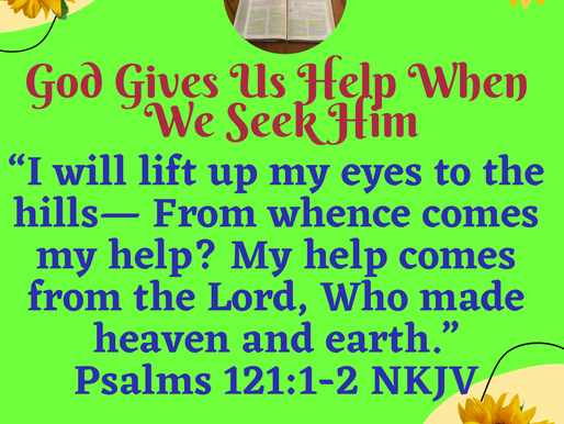 September 6th, 2024~Look to God For Help✨