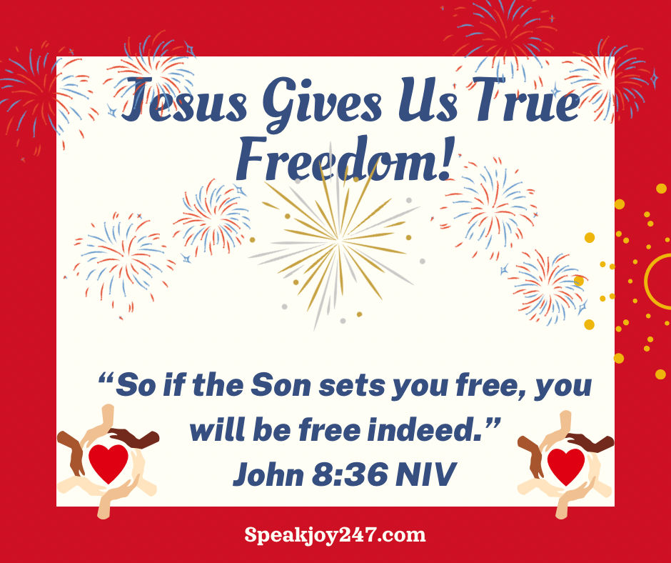 July 4th, 2026~Only Jesus Can Give Us True Freedom✨