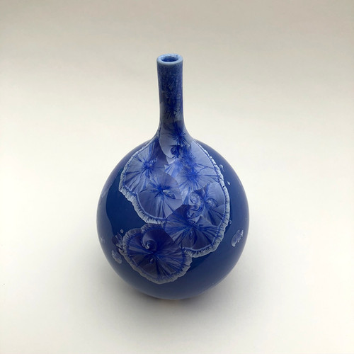 Crystalline vase Narberth Pottery