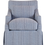 Thumbnail: Blue Swivel Accent Chair