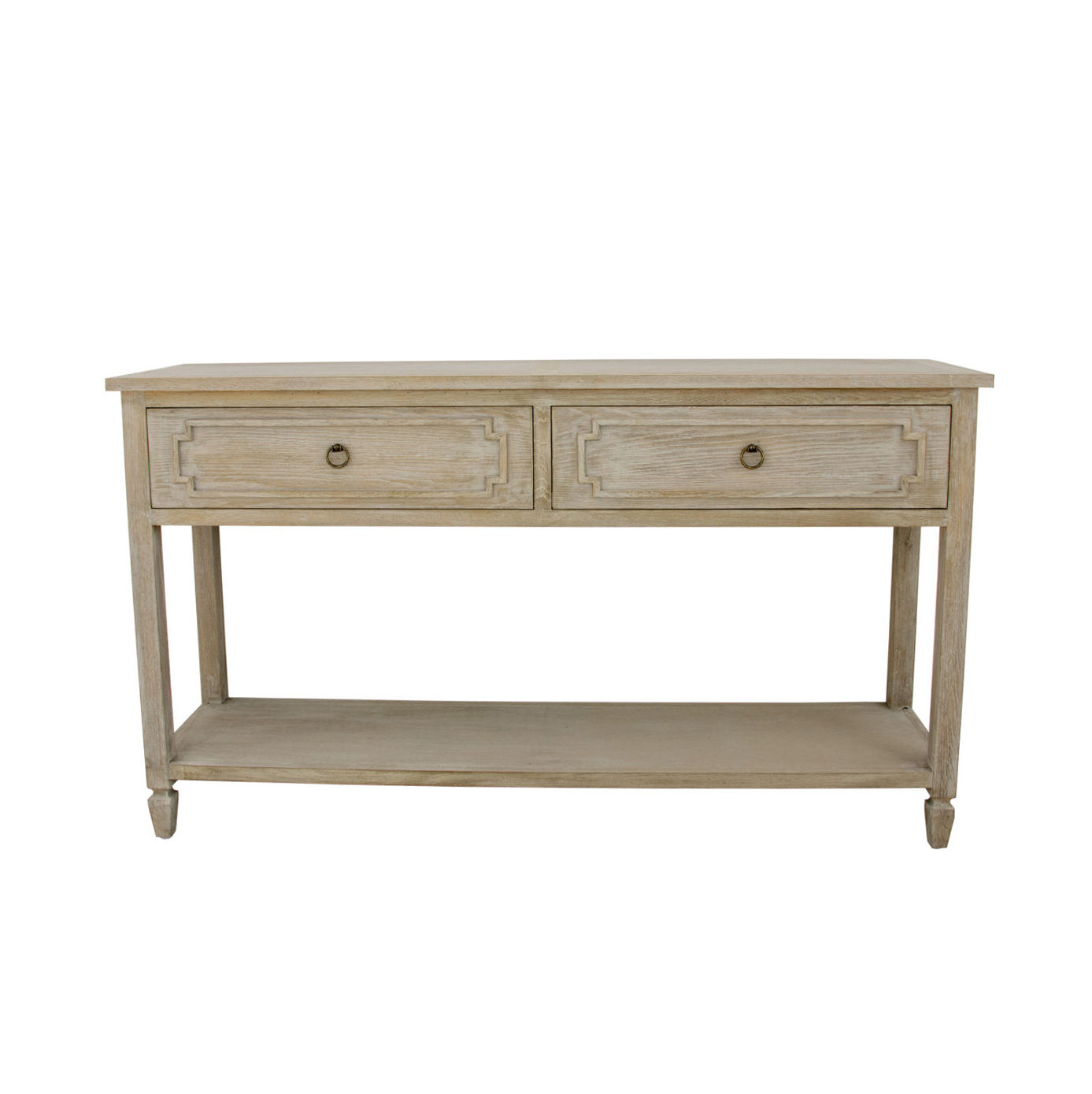 FR894 Natural Oak Console Table