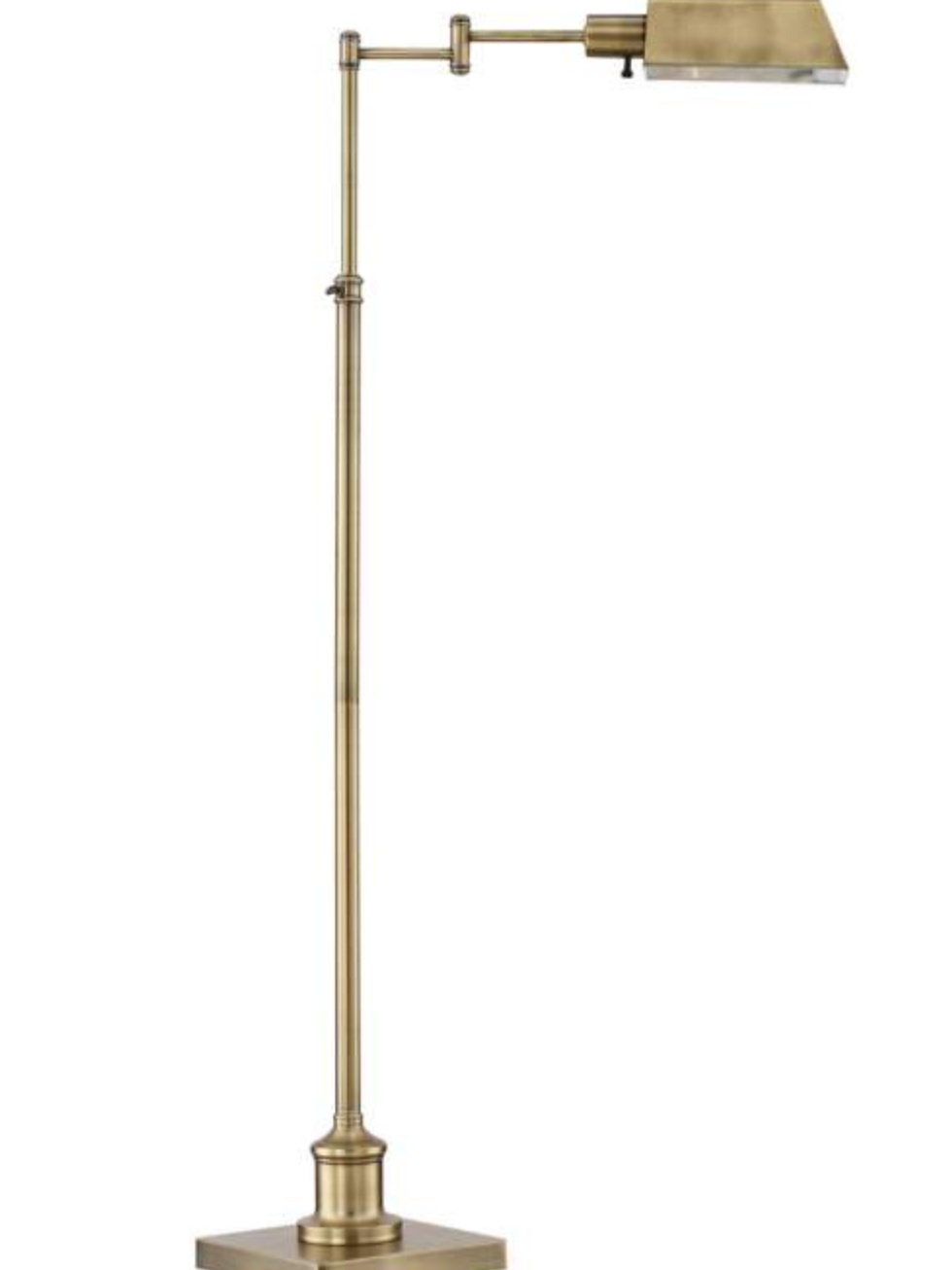 Thumbnail: Aged Brass Pharmacy Floor Lamp
