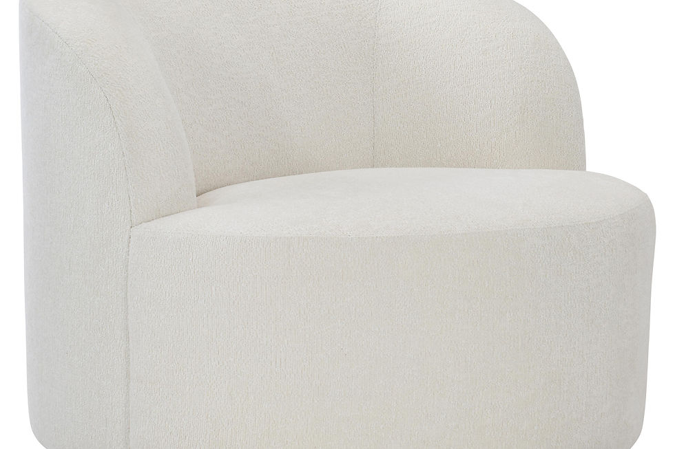 Elle Fabric Swivel Chair