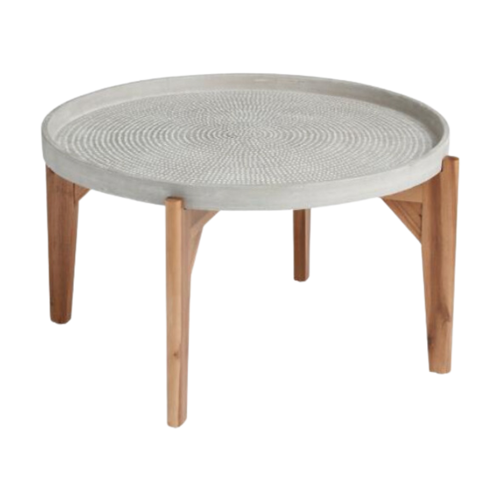 Thumbnail: Round Outdoor Coffee Table