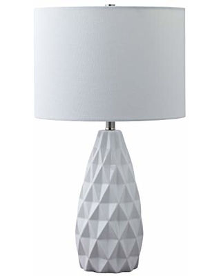 Gemma Small White Lamp