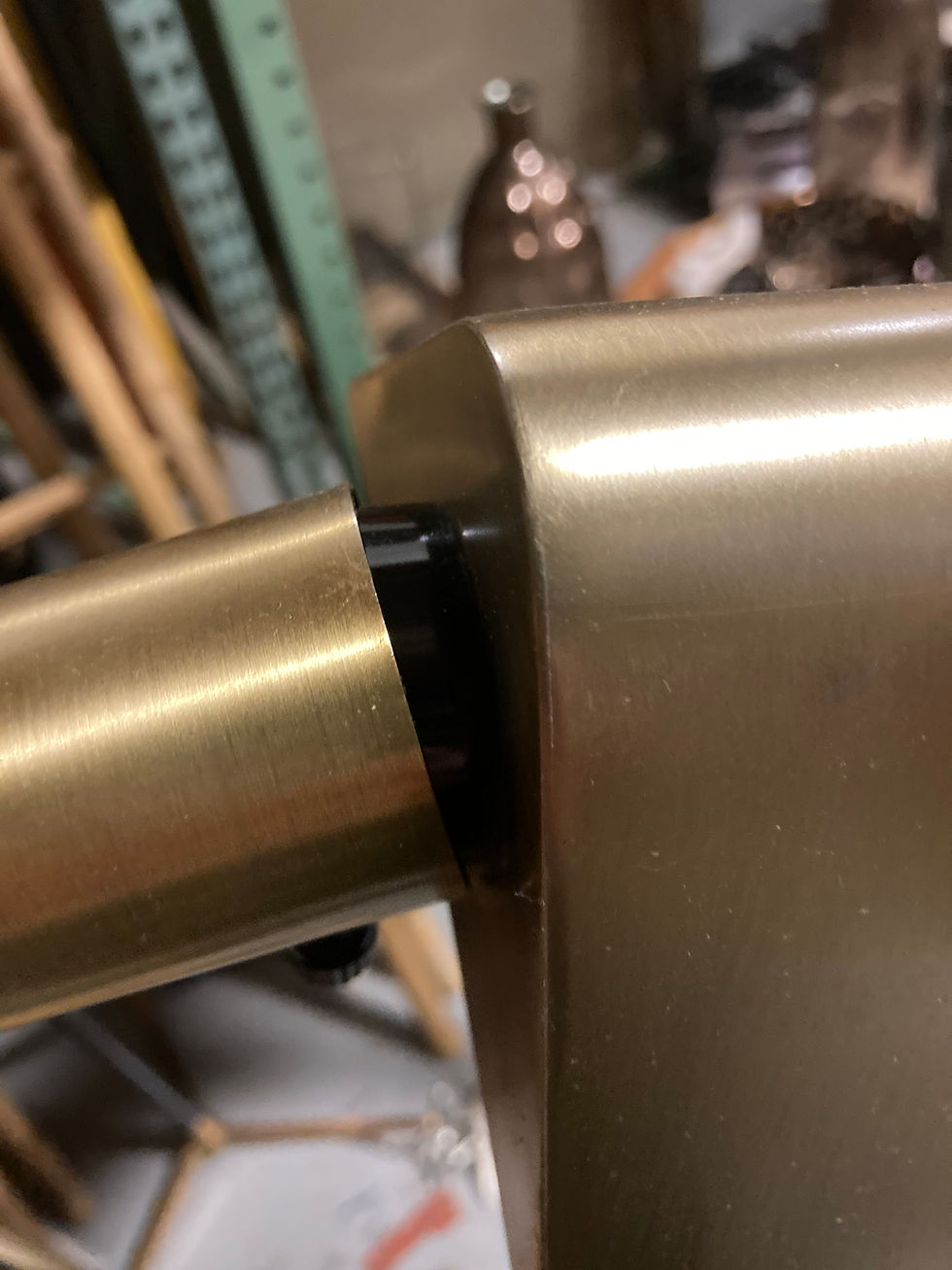 Thumbnail: Aged Brass Pharmacy Floor Lamp