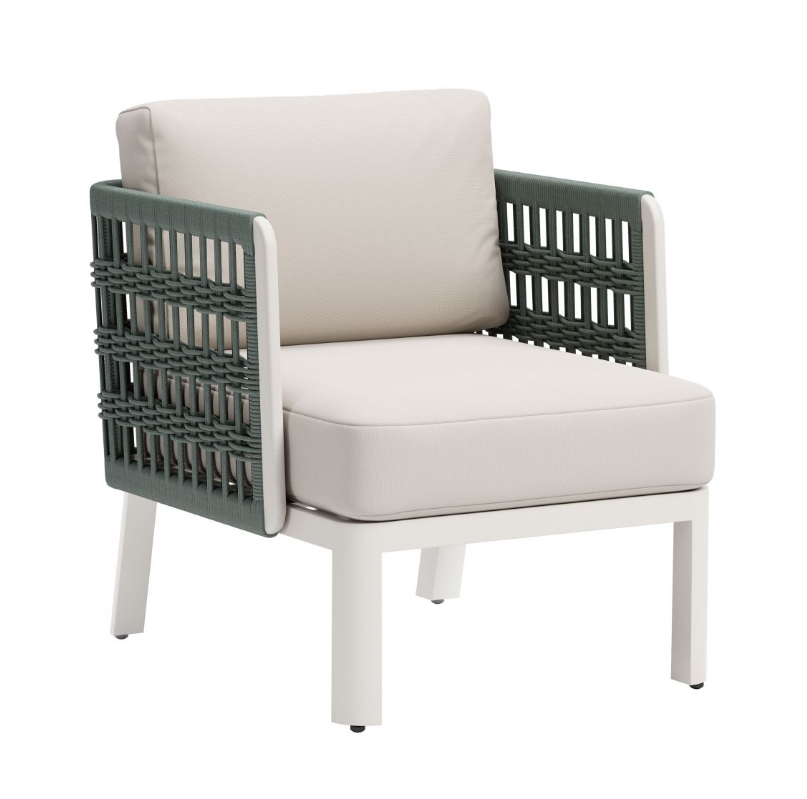 BRIDGEHAMPTON ARMCHAIR WHT 704044