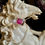 Thumbnail: " Piece of me " Bicolor pink Tourmaline necklace.