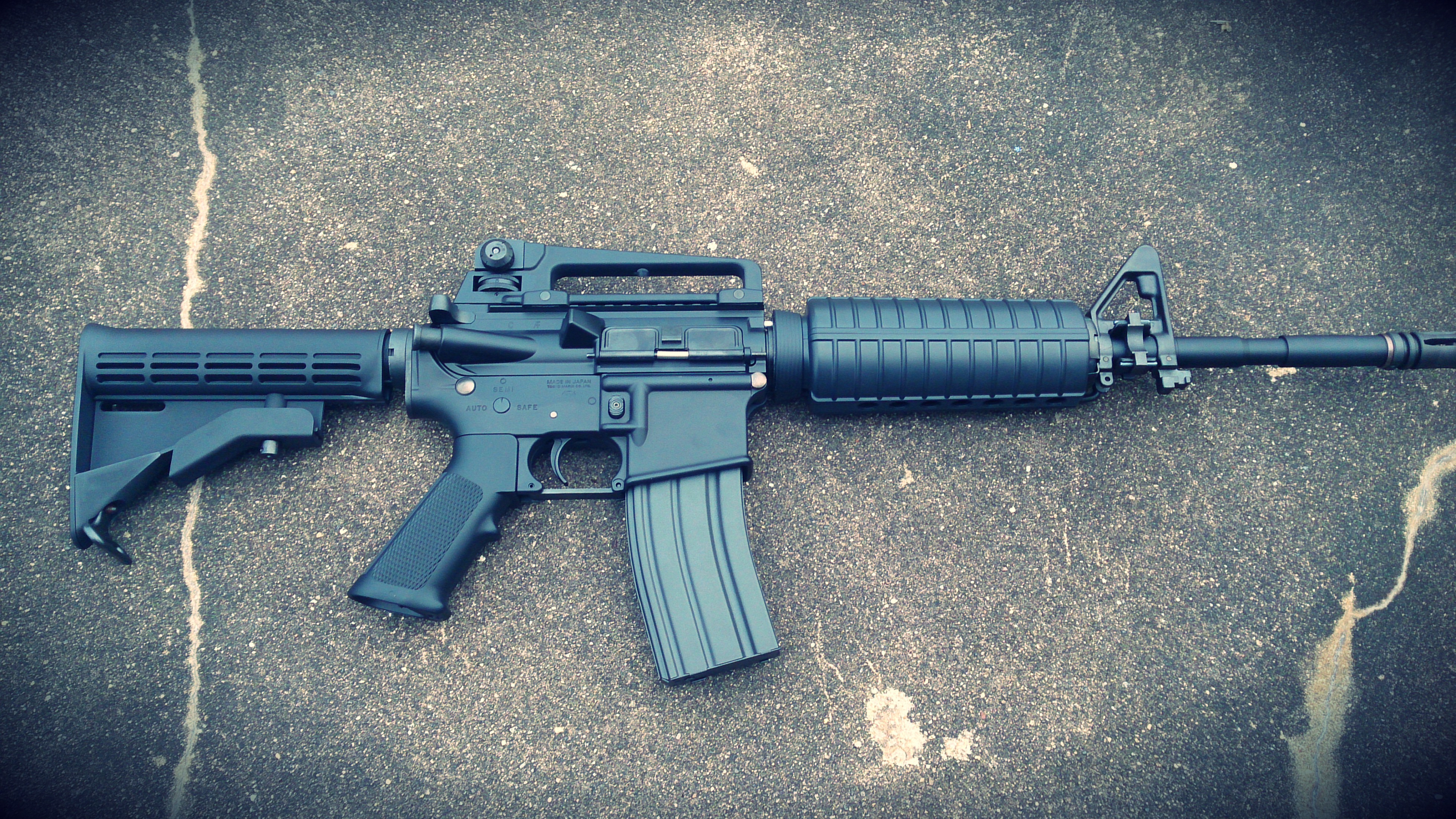 効果音を 構造 からモデリングする アサルトライフルm4a1編