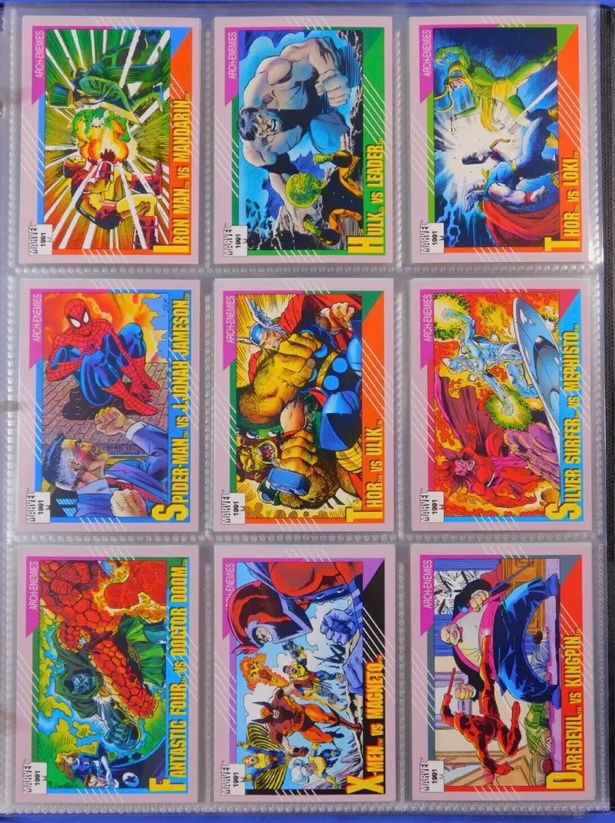 Thumbnail: Marvel Universe Series 2 Card Set