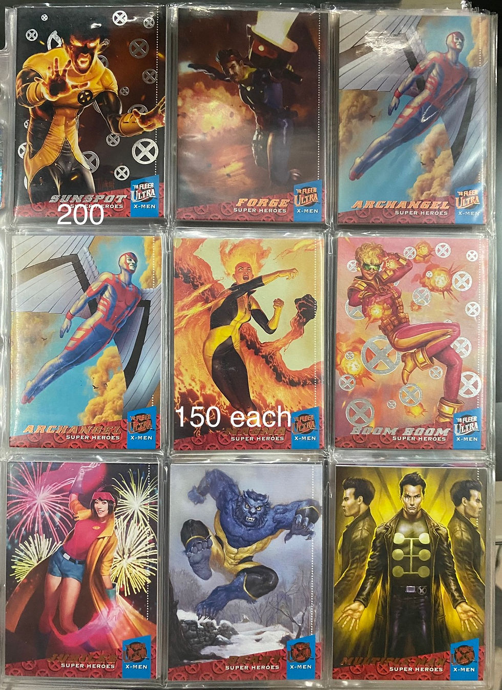 Thumbnail: 2018 X-Men Fleer Ultra Single Cards Batch One