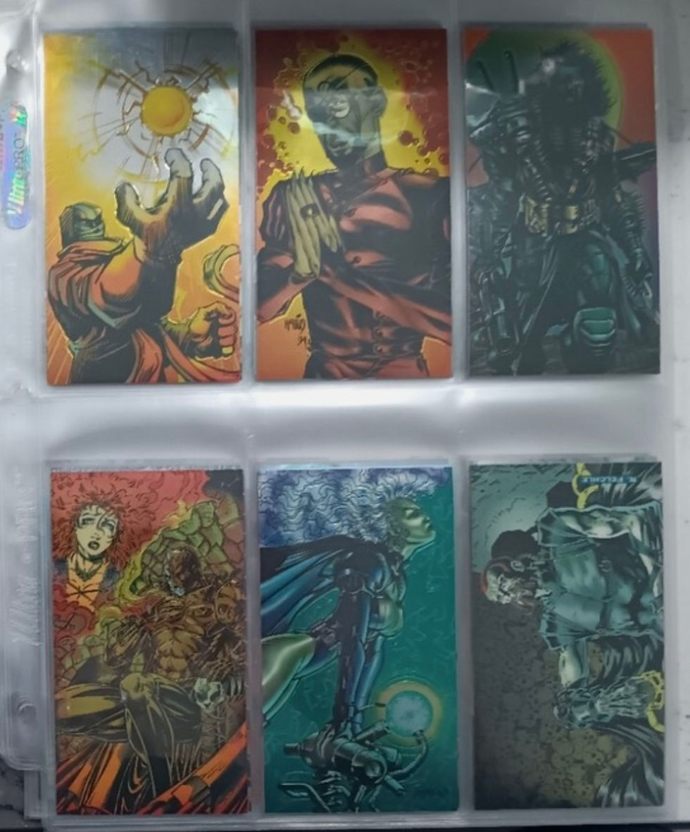 Thumbnail: 1994 Wildcats Chromium Card Set