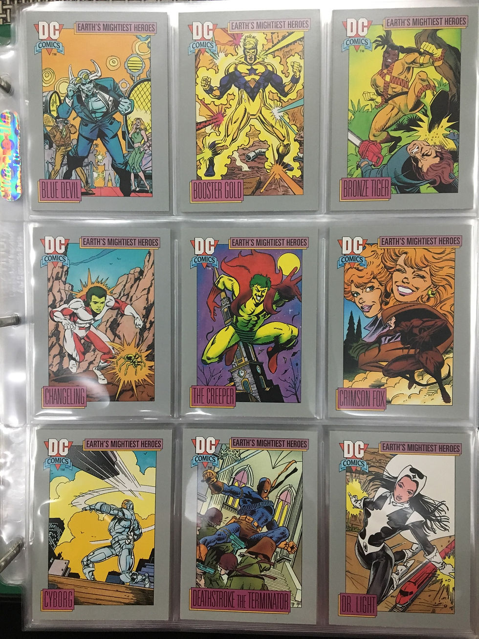 Thumbnail: 1991 DC Cosmic Cards Inaugural Edition Set