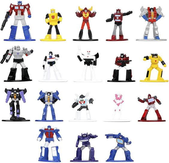 Thumbnail: Transformers MISB Nanometal Figures